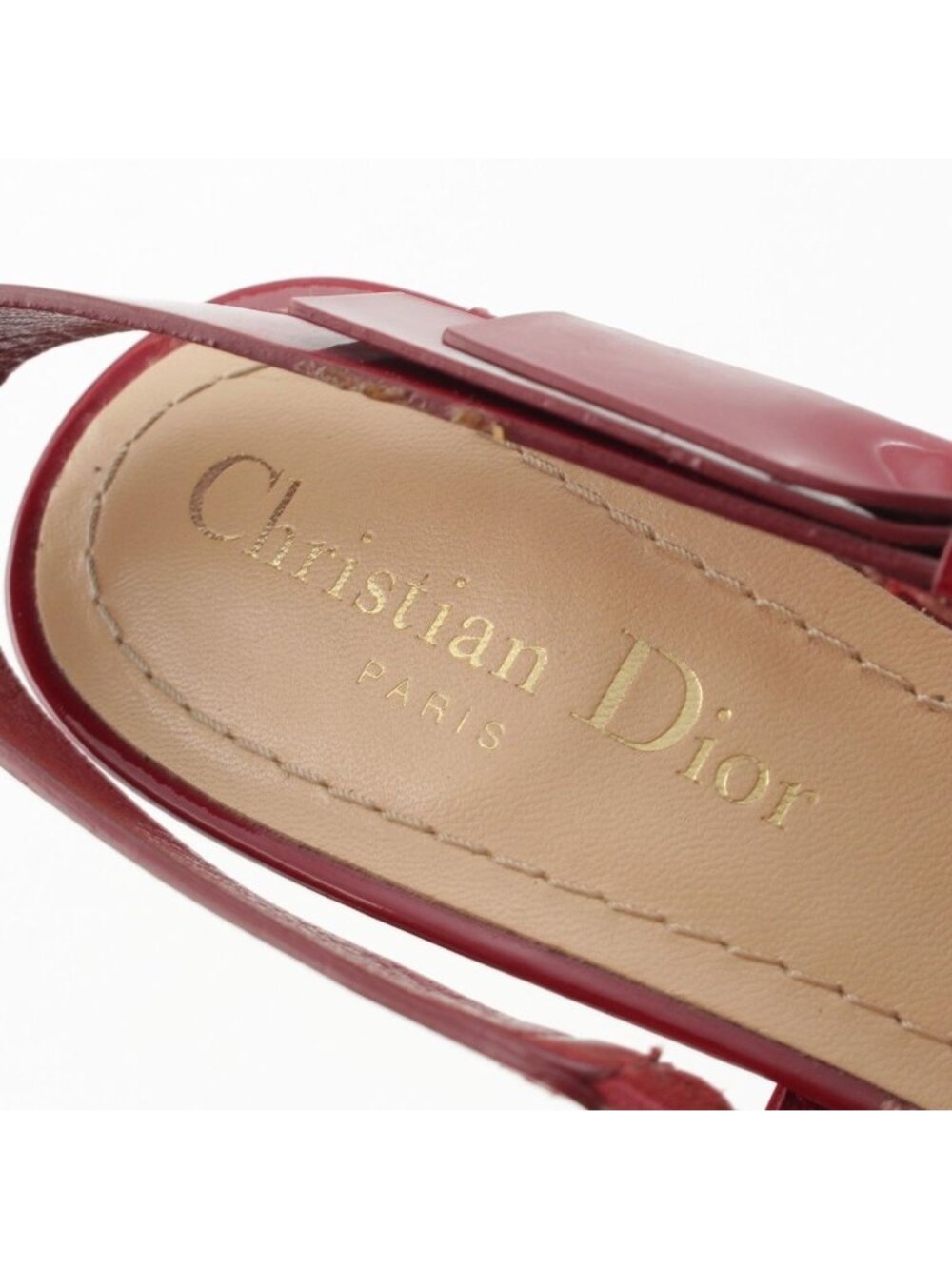 Dior Patent Ribbon Mule - Picture 7 of 10